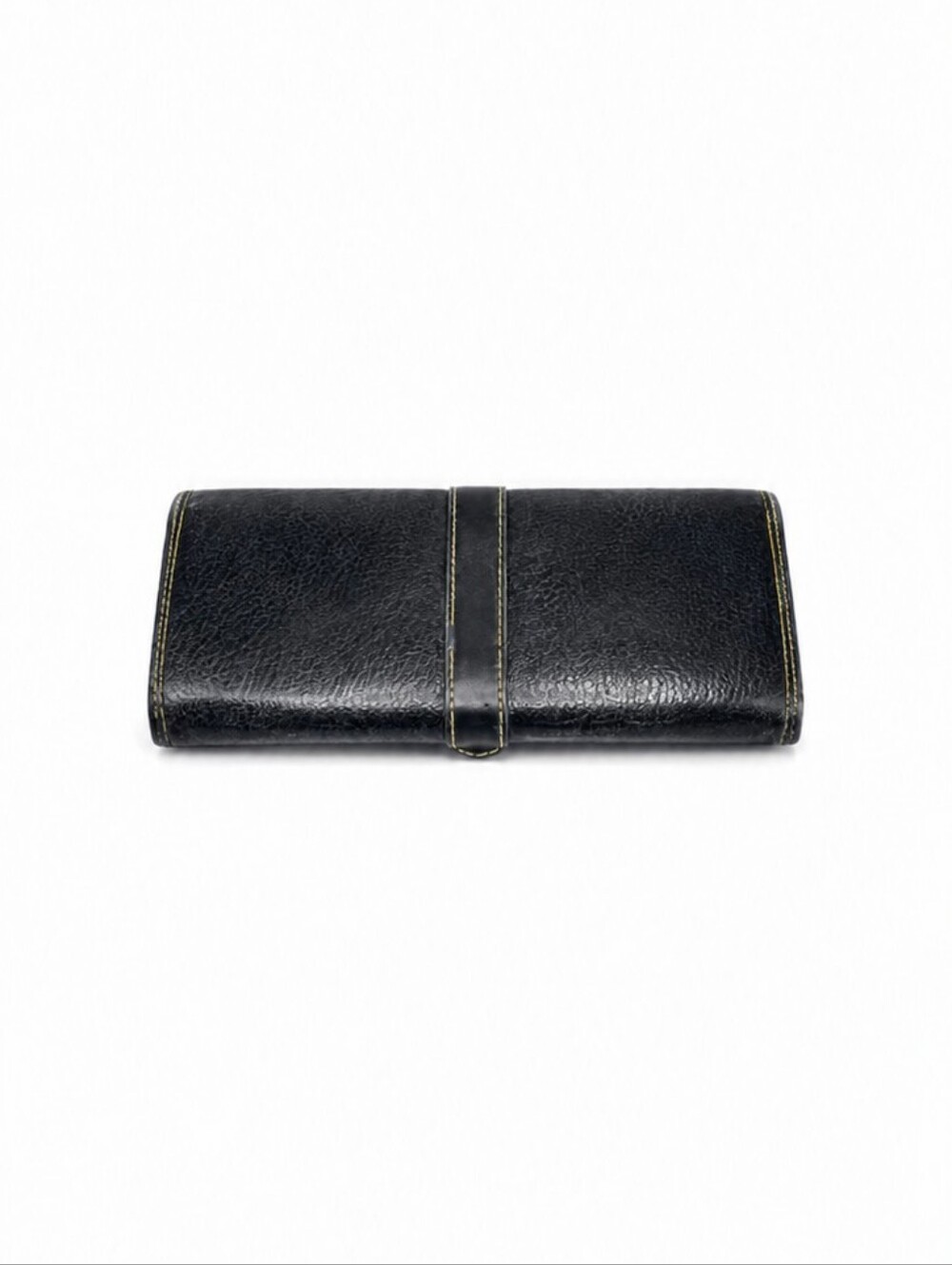 Louis Vuitton Suhali Portefeuille Favori Black Leather Long Wallet Gold Hardware - Picture 3 of 10